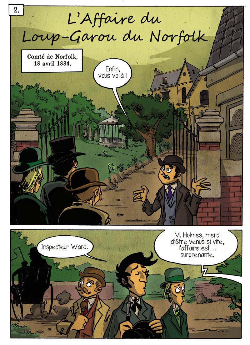 Sherlock Holmes - La BD dont vous êtes le Héros : Enquêtes Surnaturelles