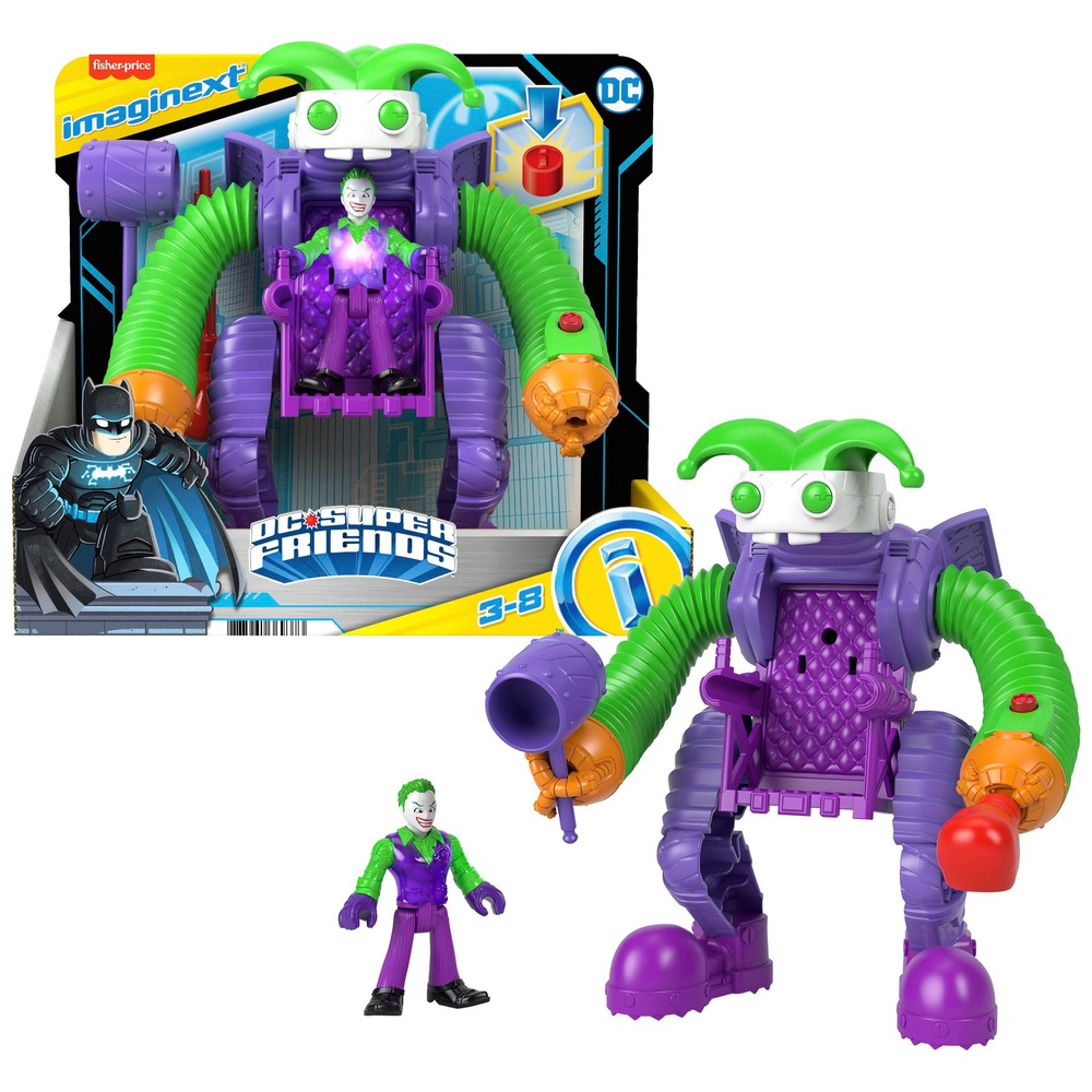 Imaginext DC Super Friends The Joker Kampfroboter und Figur