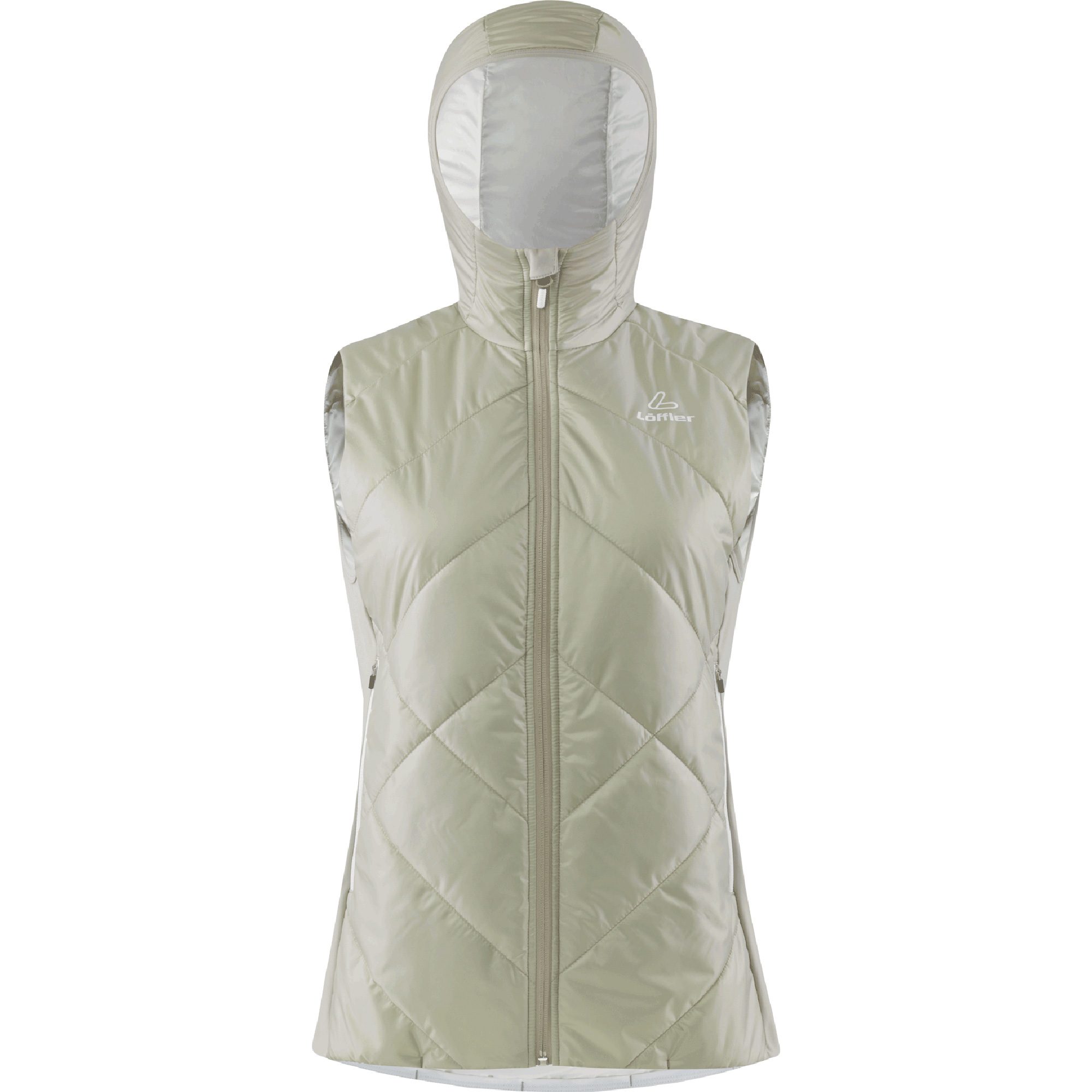 Löffler PrimaLoft® 60 Hooded Weste Damen sandy
