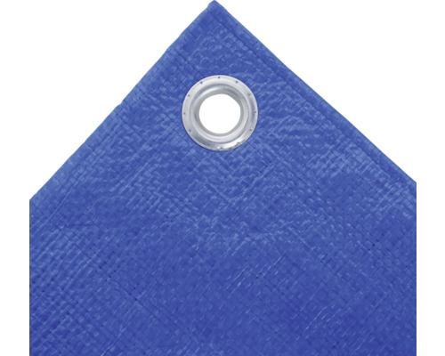 Geweven zeildoek, universeel zeildoek, 140 g/m², zilverblauw, 3 x 4 m
