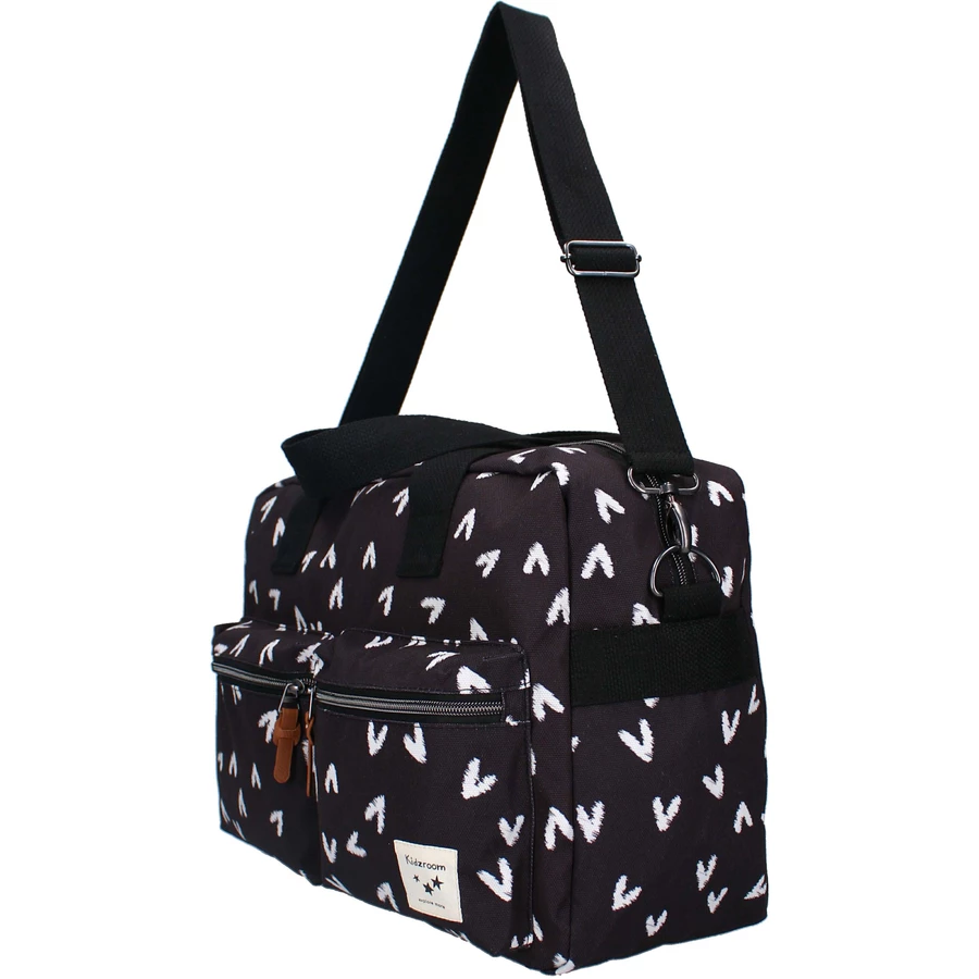Kidzroom Wickeltasche care Kind at Heart Black