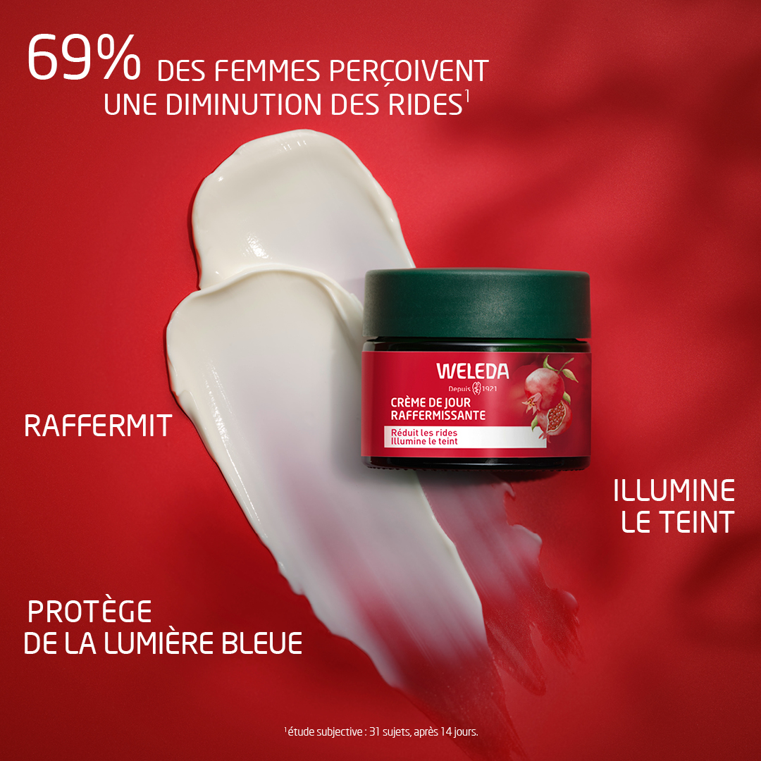 Crème de jour raffermissante bio - Grenade & Maca - 40 ml