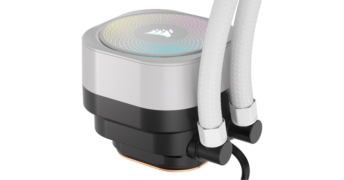 CorsairNAUTILUS 240 RS ARGB waterkoeling  (Wit, 4-pins PWM fan-connector)