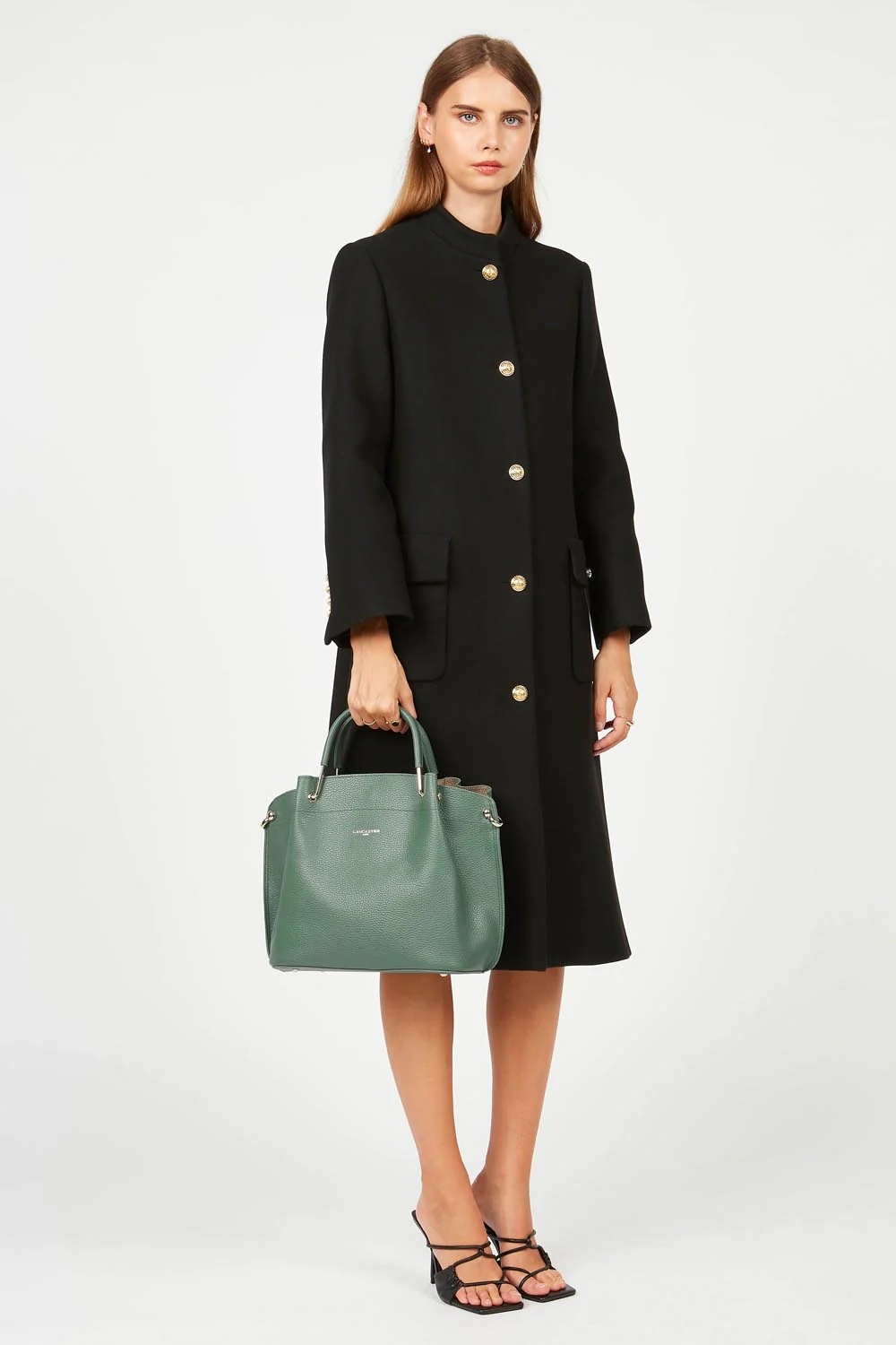 Foulonné Double-Grand sac à main