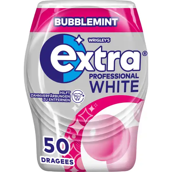 White Bubblemint, zuckerfreier Kaugummi