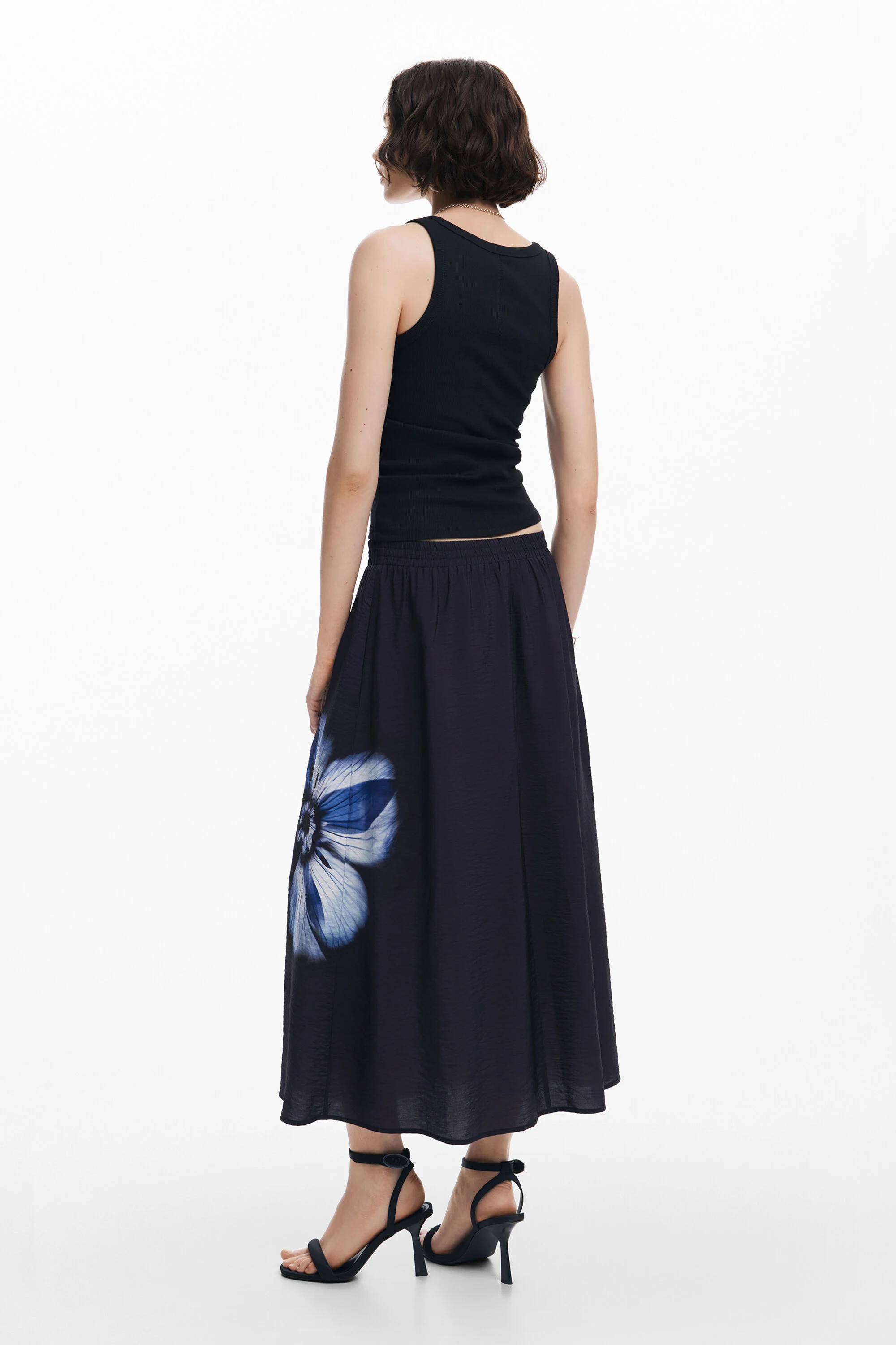 Saia longa floral