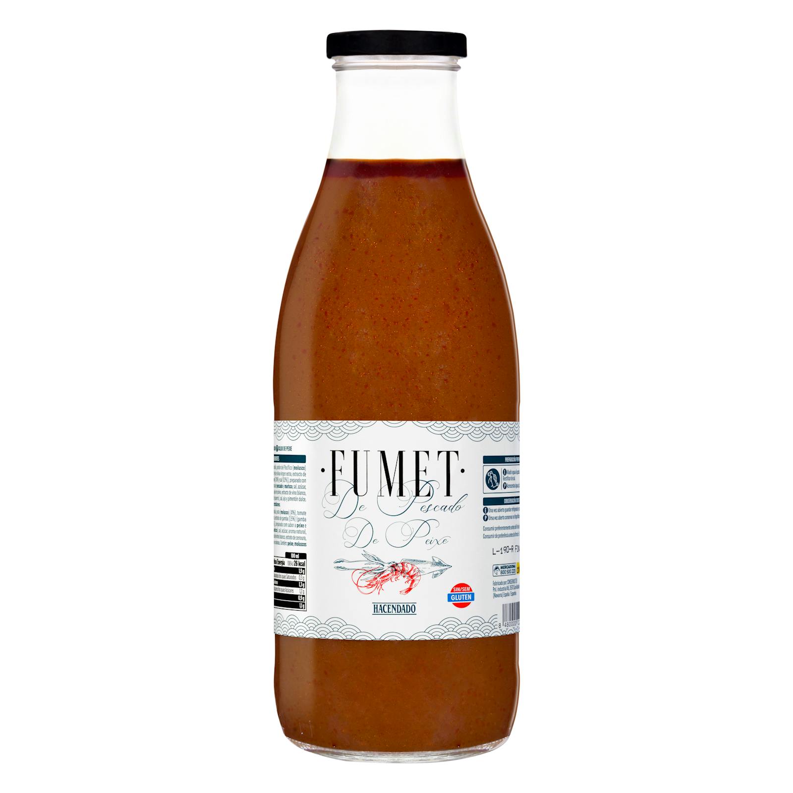 Fumet de bouillon de poisson Hacendado