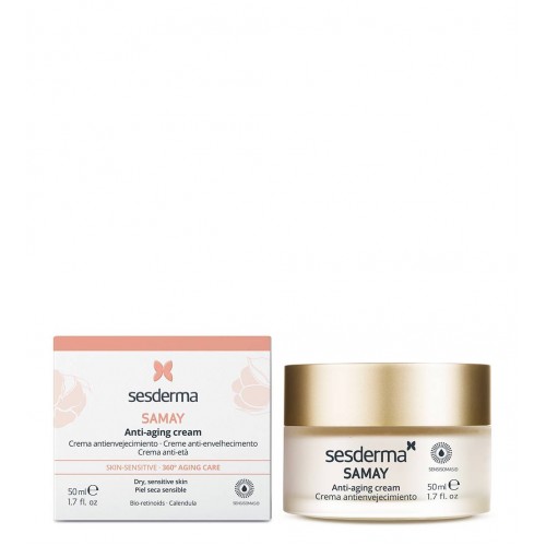 Sesderma Samay Creme Antienvelhecimento Peles Sensíveis 50ml