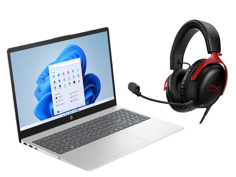 HP Notebook 15-fc0201nz inkl. Gratis Headset Elegantes 15.6