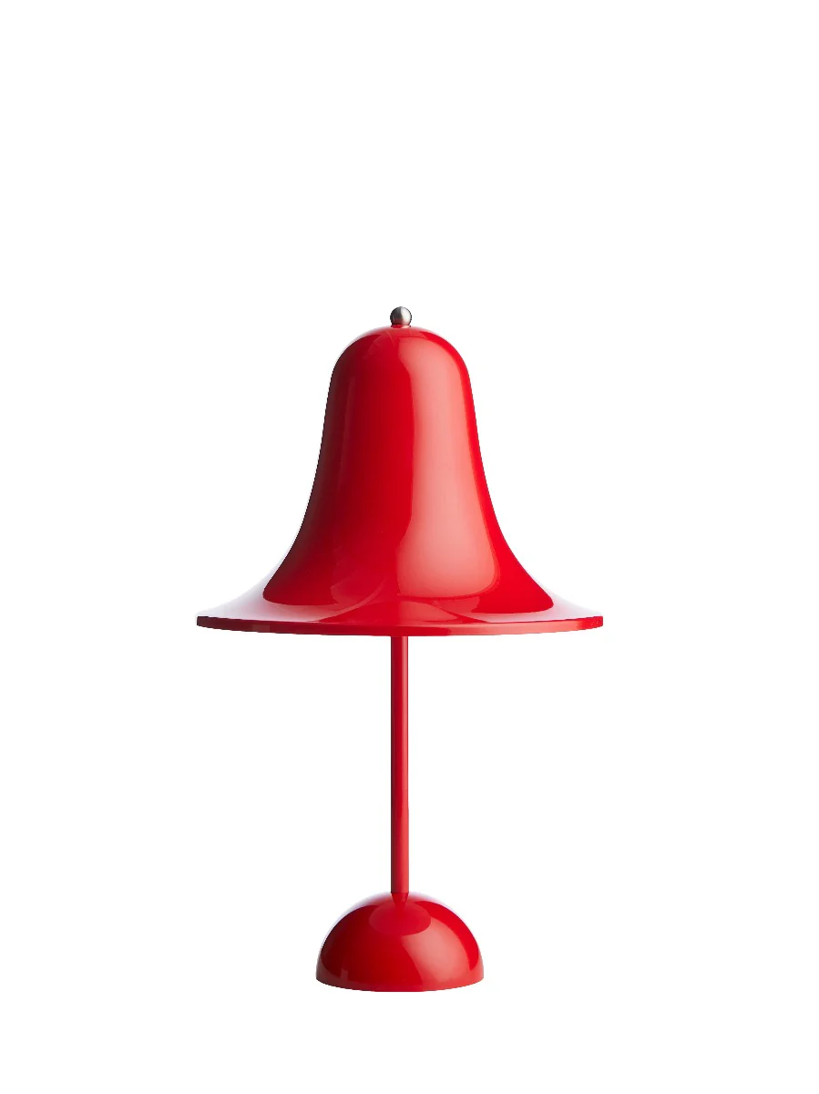 Verpan  Verner Panton Pantop, bordlampe - Bright Red - Ø18