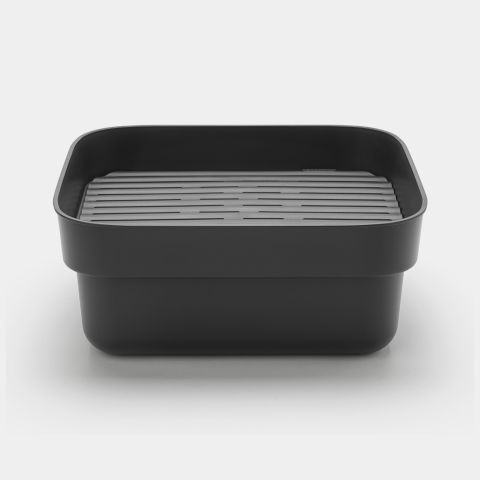Afwasbak met Droogrek SinkSide - Dark Grey