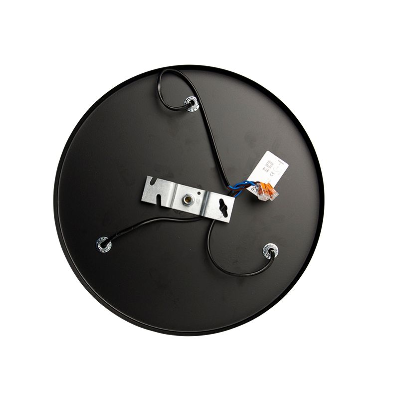 Moderne plafondlamp zwart 3-lichts - Facil