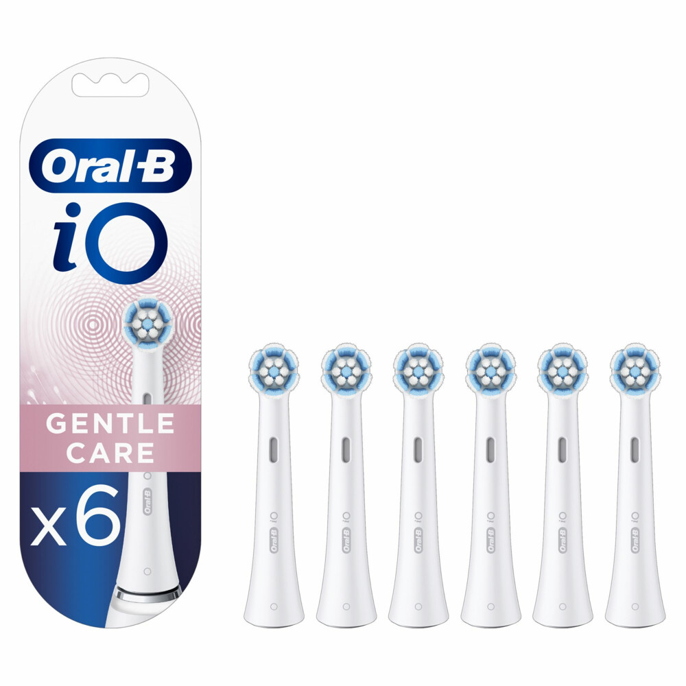 Oral-B Opzetborstels iO Gentle Care Wit6 stuks