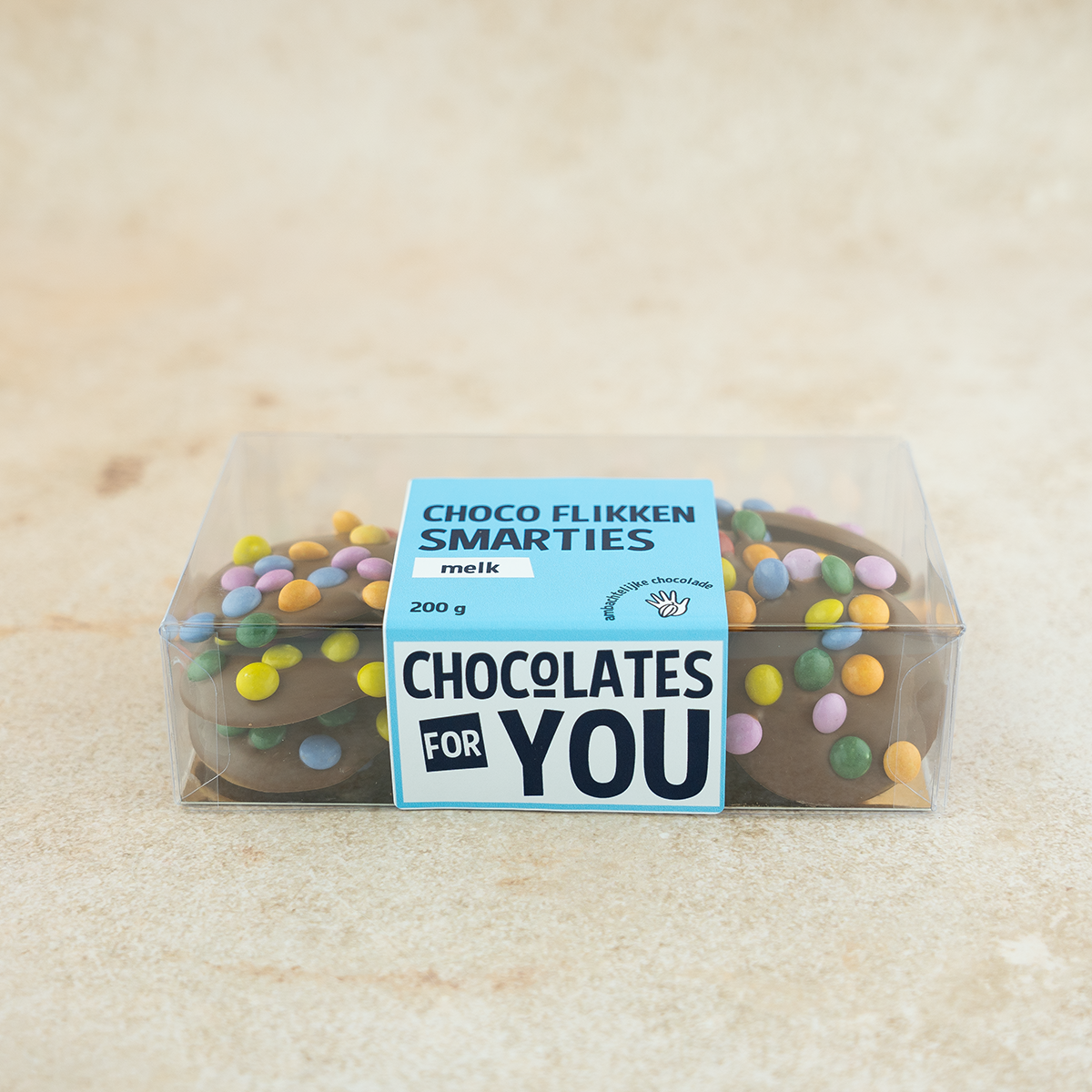 Chocolates For You Flikken smarties 200 gram