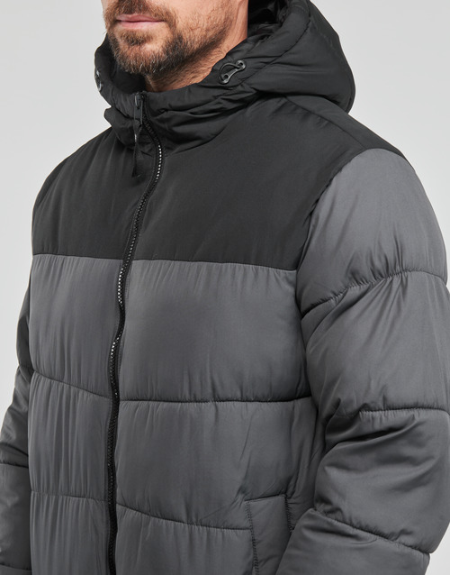 Jack & Jones - JJCHILI PUFFER HOOD - Gris