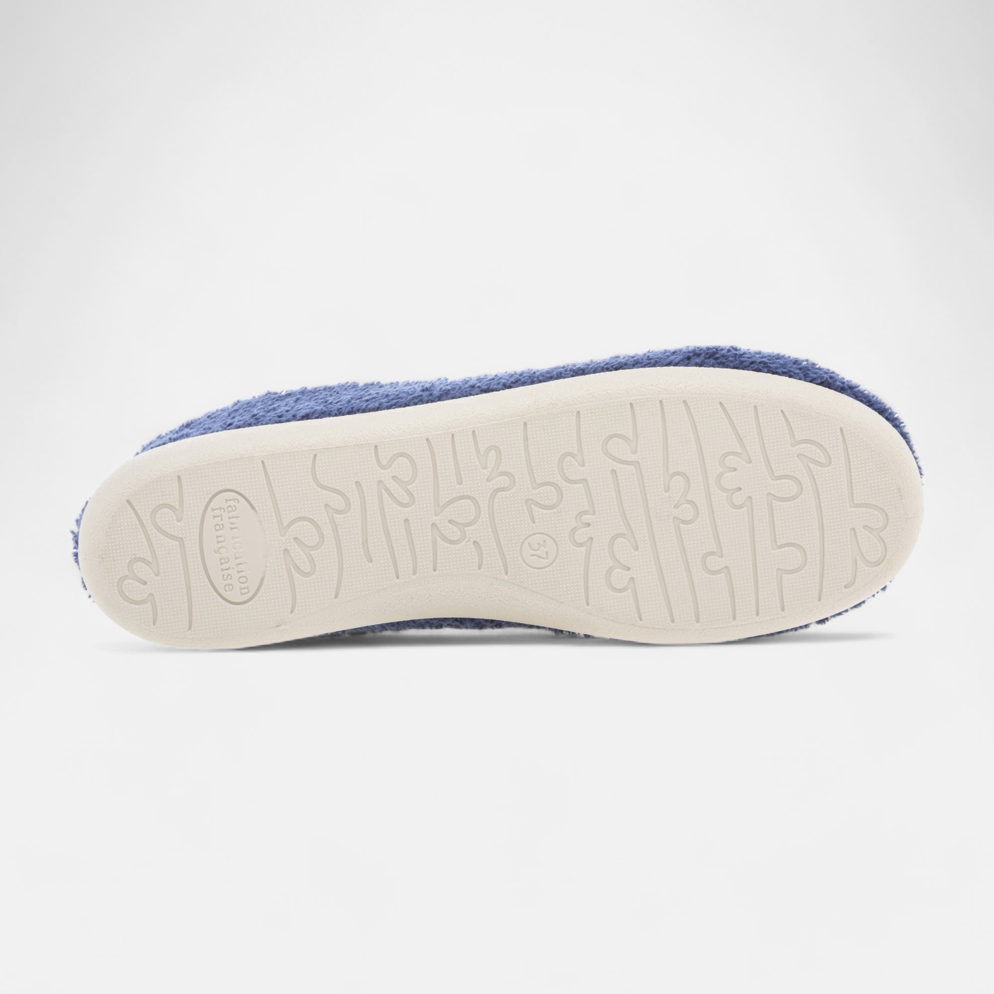 Chaussons ballerines Femme bleu