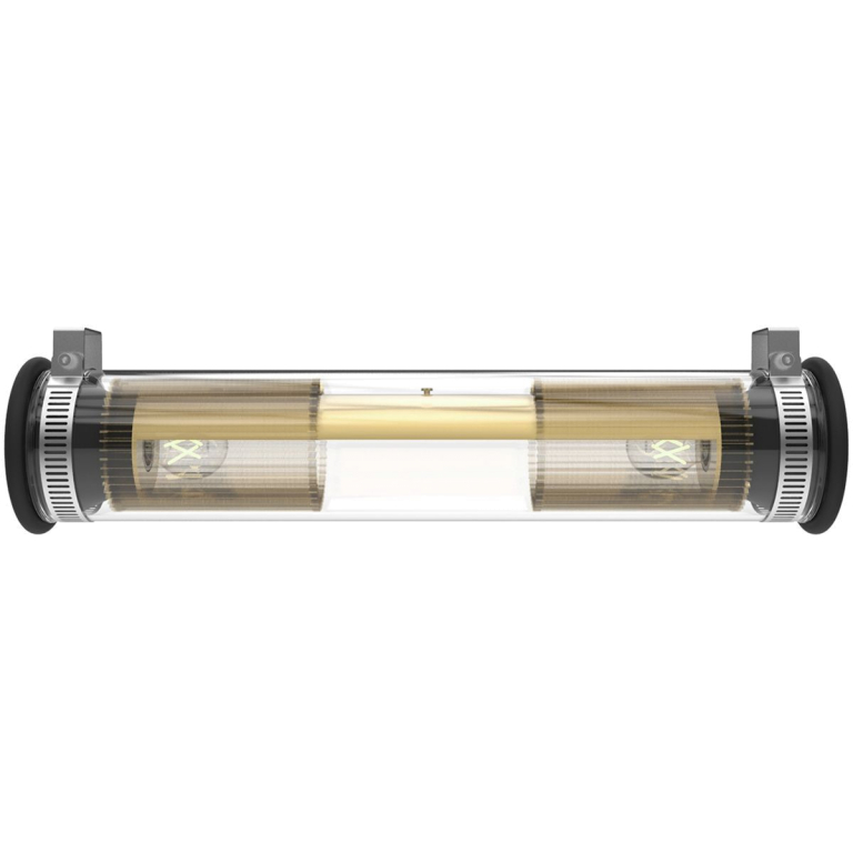DCW éditions In The Tube 100-500 wandlamp zilver