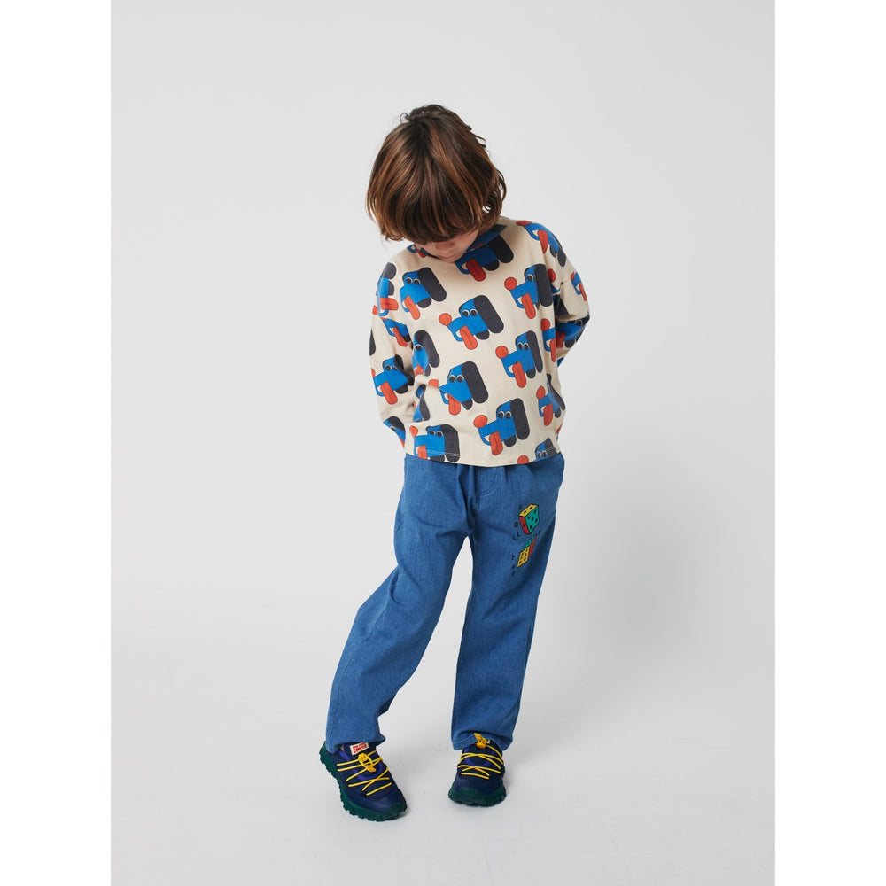 Køb Bobo Choses Offwhite Doggy Mate All Over Bluse