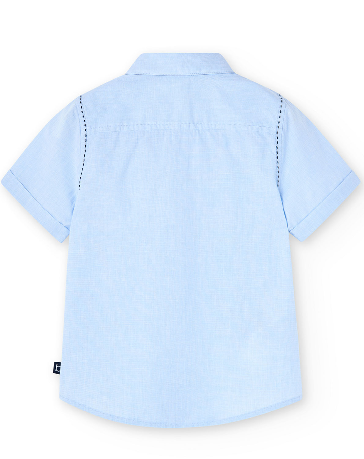 Kurzarmhemd SLIM in hellblau