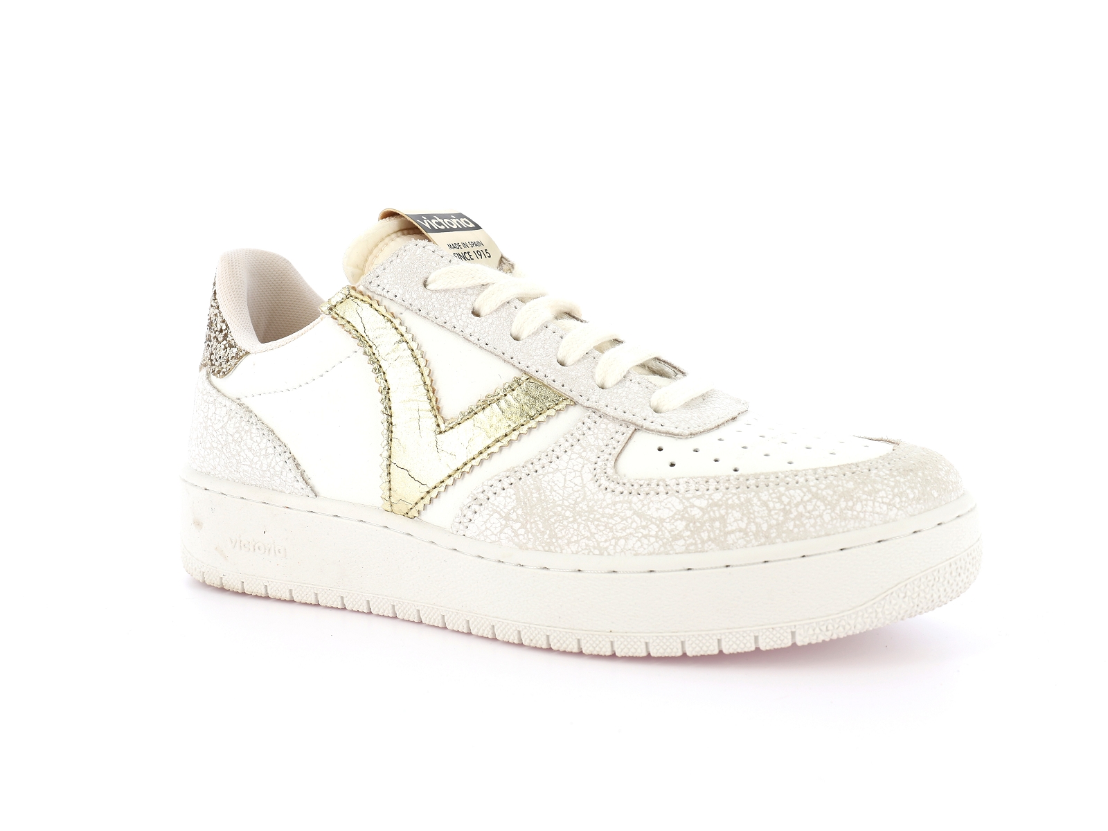 Victoria-1258233 Cuir Blanc-Or