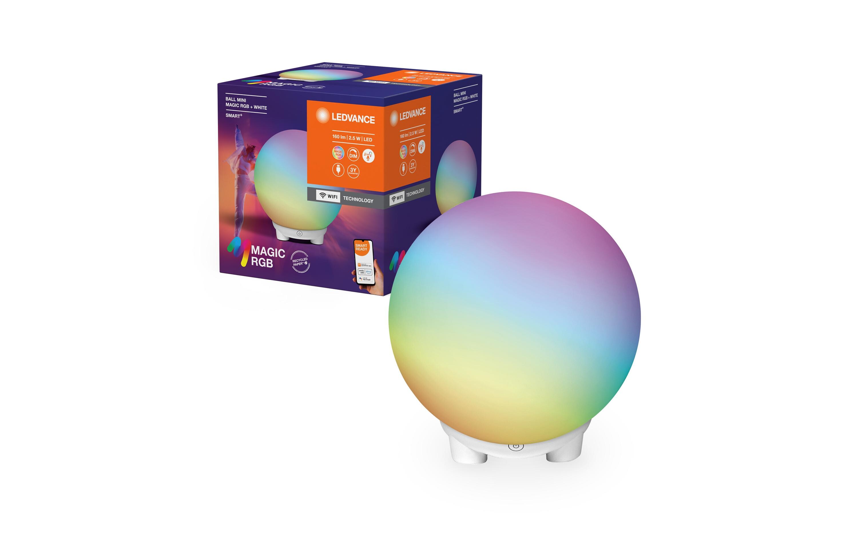 SMART+ BALL MAGIC RGB Mini RGBW USBSmarte Nacht-/Tischleuchte