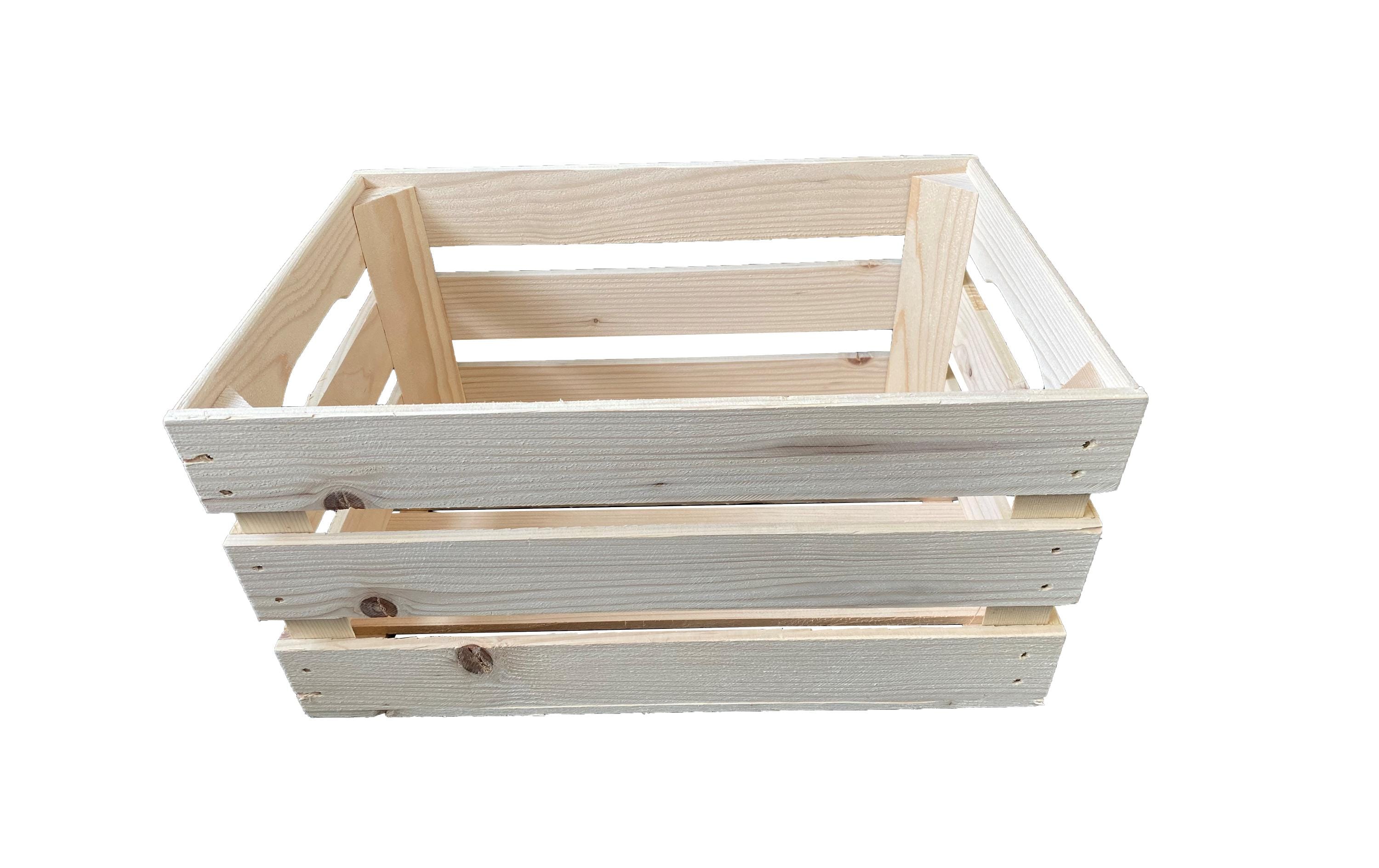 Obstharasse Fichte / Tanne, 60 x 40 x 30 cmObstkiste aus unbehandeltem Holz