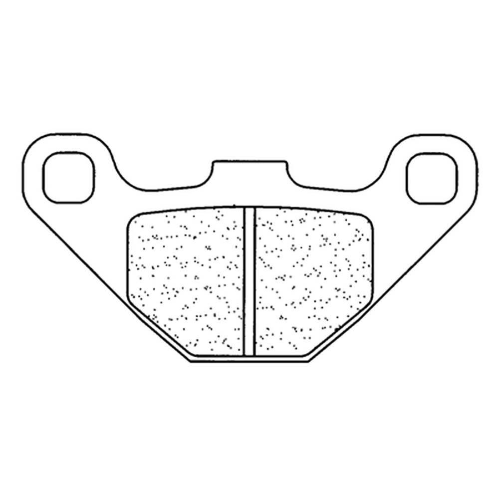 Cl brakes - Plaquettes de frein Off-Road métal fritté - 2466MX10