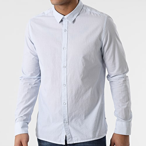 Chemise Manches Longues Carton 10711547D Bleu Clair