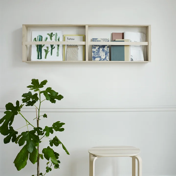 Fritz Hansen - Skagerak Norr Magazine Holder, 120 cm / Eiche