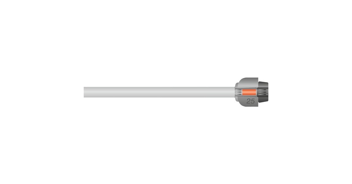 GARDENAEindstuk 25 mm sluiting  (Grijs, 2778-20)
