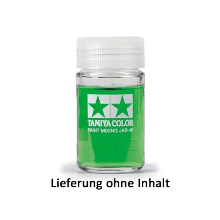 TAMIYA Farb-Mischglas 46ml Rund mit Skala