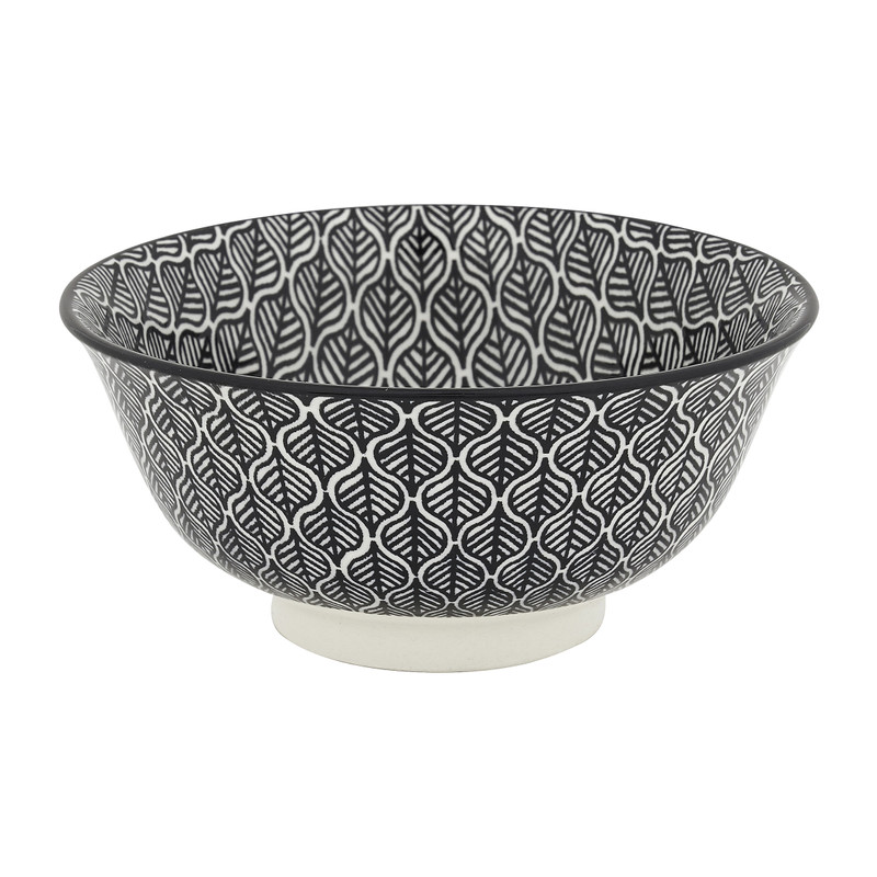 Schaal black print - diverse varianten - ø12 cm