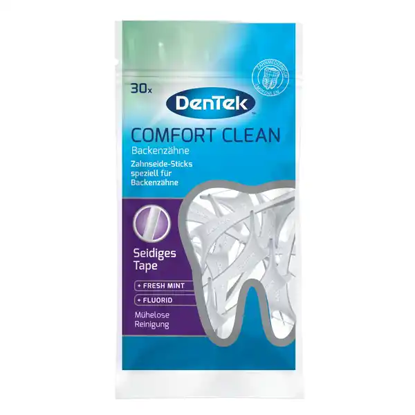 Comfort Clean Zahnseide-Sticks speziell für Backenzähne