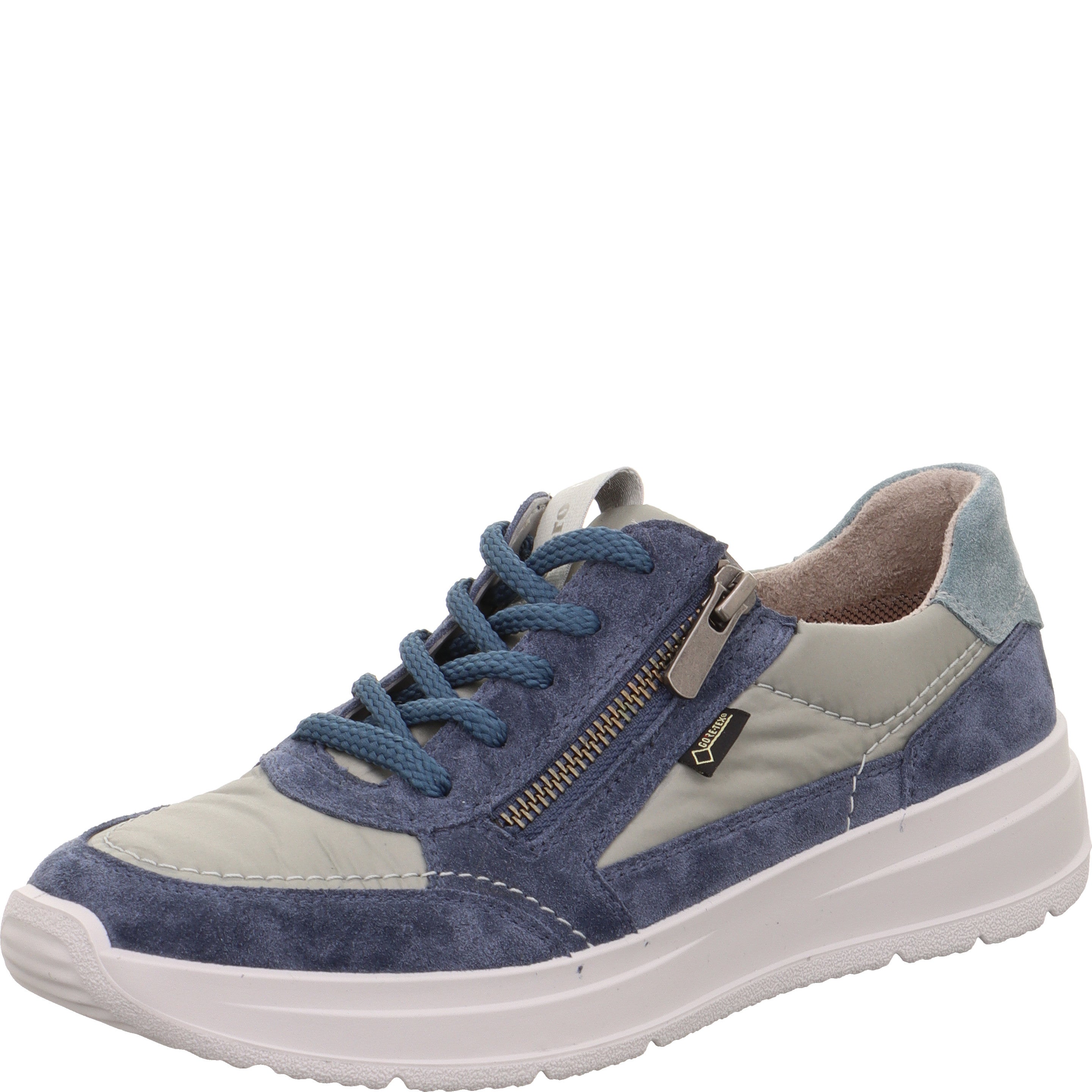 legero SPRINTER Damen  Sneaker low mit Reißverschluss - Farbe: Indacox - Größe: 8