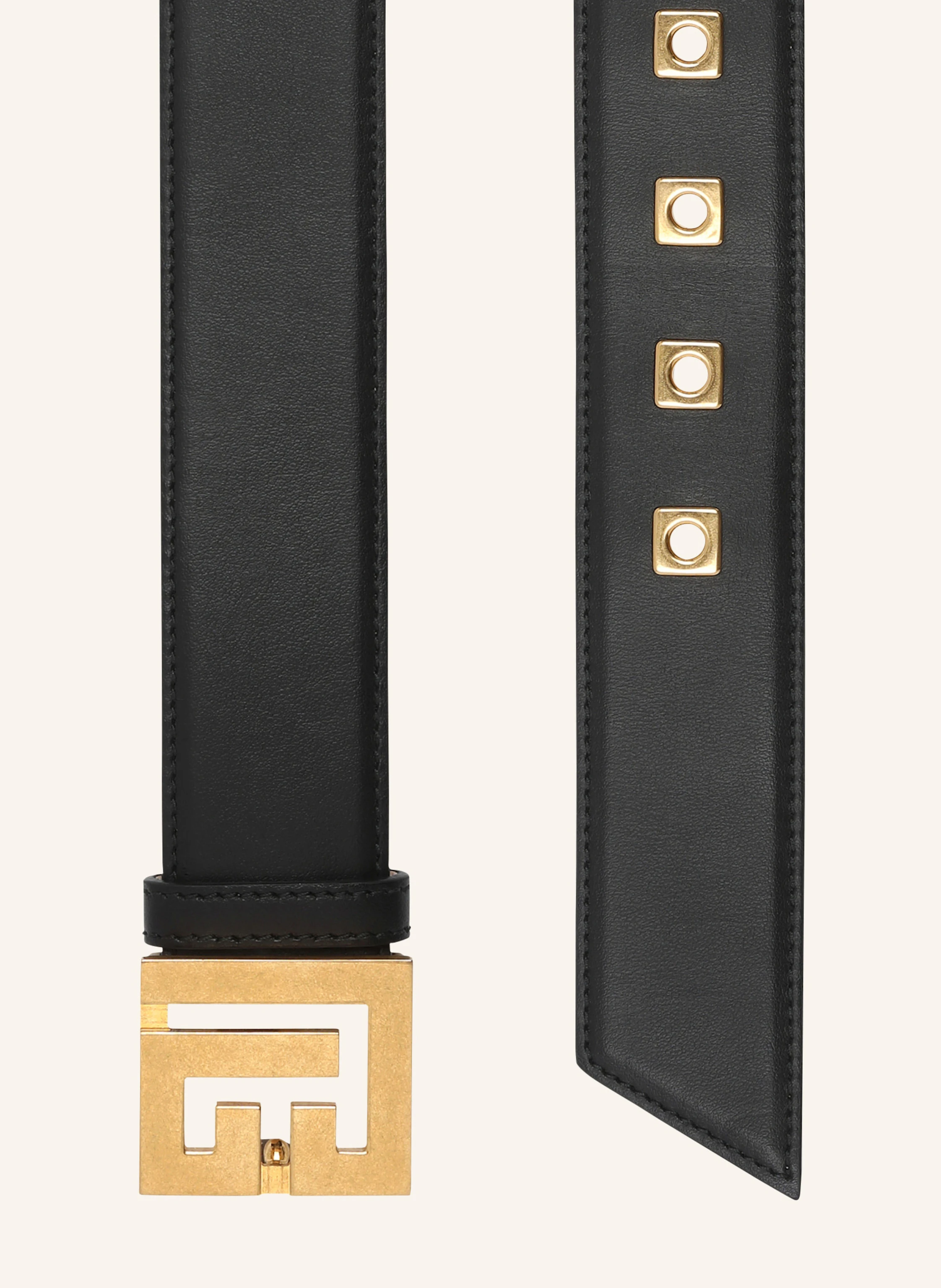 BALMAIN Gürtel P-Belt aus Leder