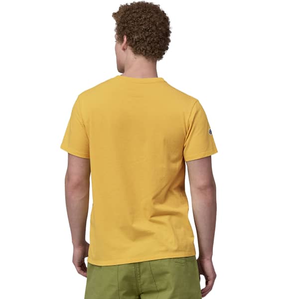 T-shirt PATAGONIA FITZ ROY ICON RESPONSIBILI-TEE MILLED YELLOW