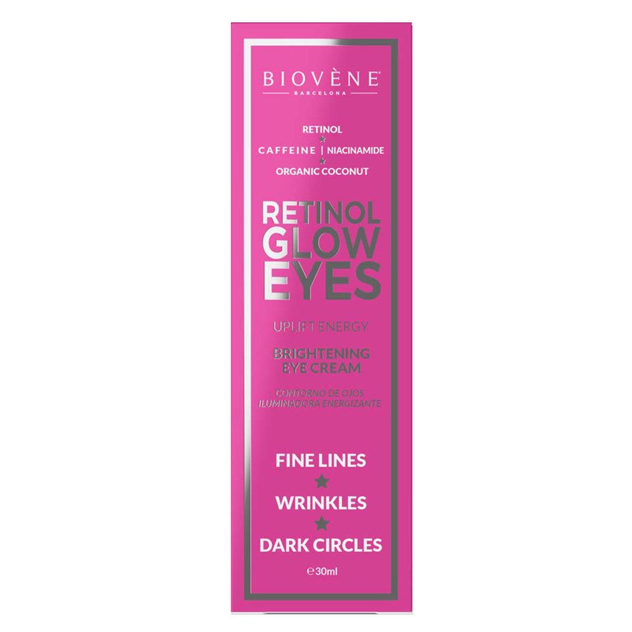 Biovène Retinol Glow Eyes Uplift Energy Brightening Eye Cream 30ml
