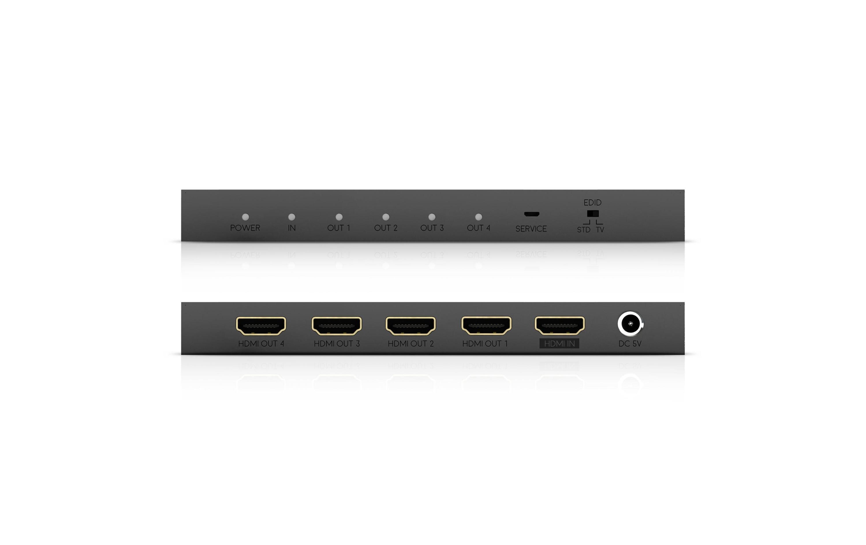 Splitter HDA-250794 HDMI<br>1x4 4K 18Gbps HDMI Splitter