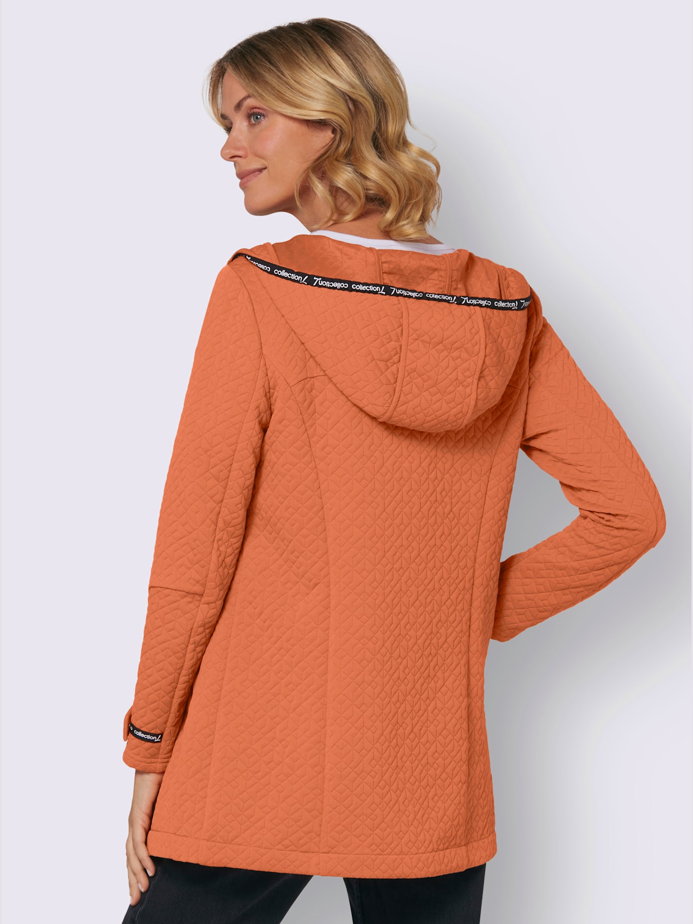Veste en jersey longueur amovible