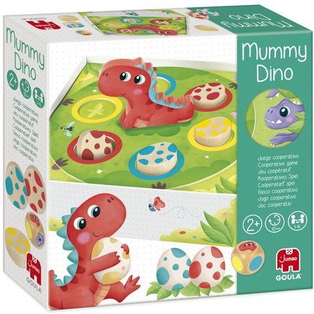 Goula - Mummy Dino - Bordspel - Houten - Voor 1 tot 3 Spelers