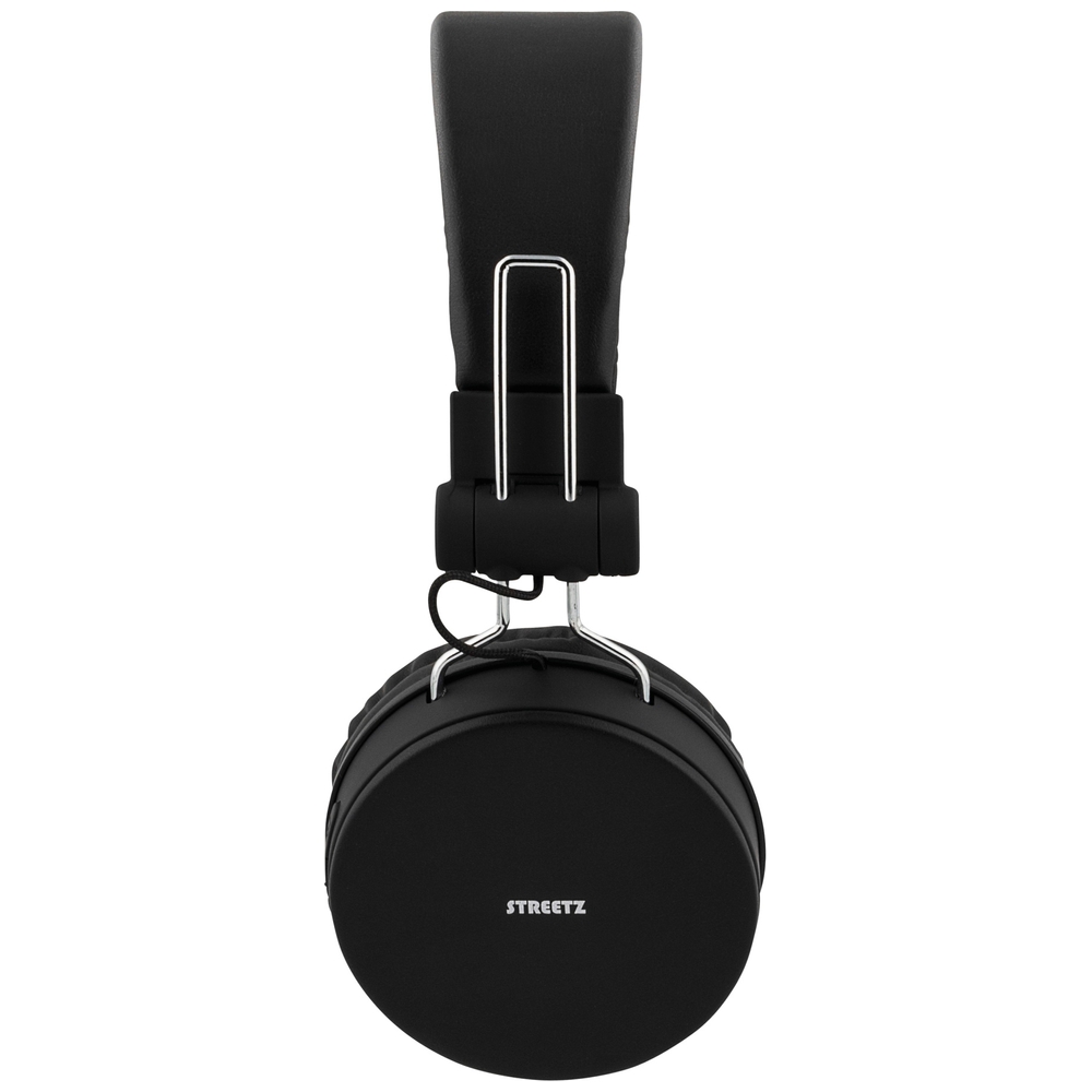 Streetz HL-BT400 Bluetooth-On-Ear-Kopfhörer Schwarz