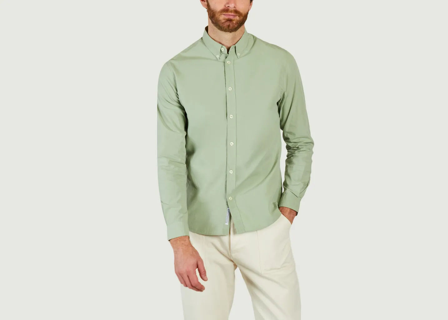 Chemise En Popeline Cuisse de Grenouille