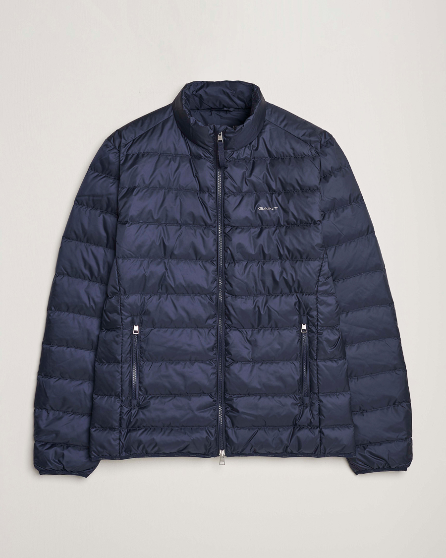 GANT The Light Down Jacket Evening Blue
