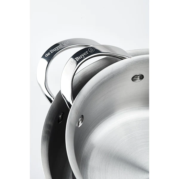 Sautoir droit inox 24 cm Alchimy De Buyer