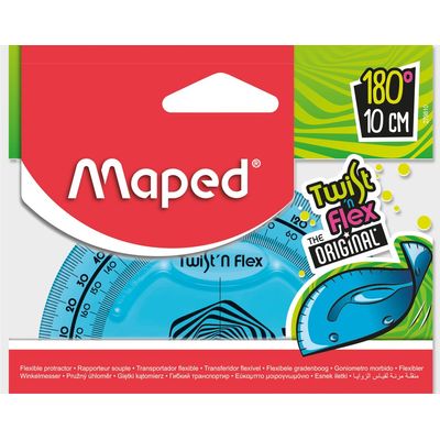 Maped Twist'n Flex - Rapporteur flexible 10 cm - 180°
