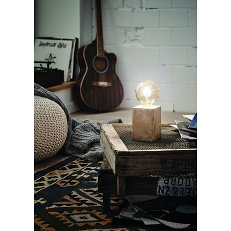 Prestwick bordlampe - beton/grå