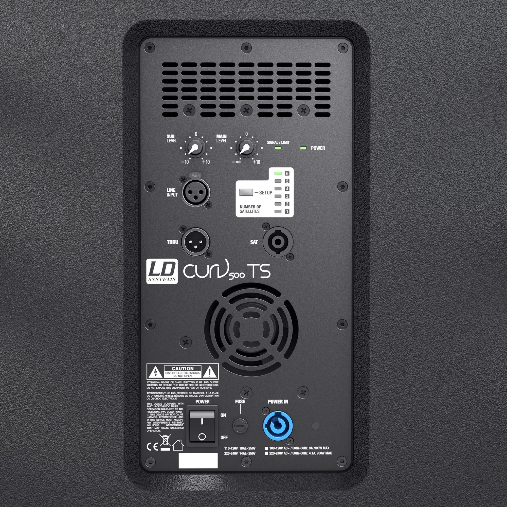 LD Systems CURV 500 TS portable line array PA-systeem