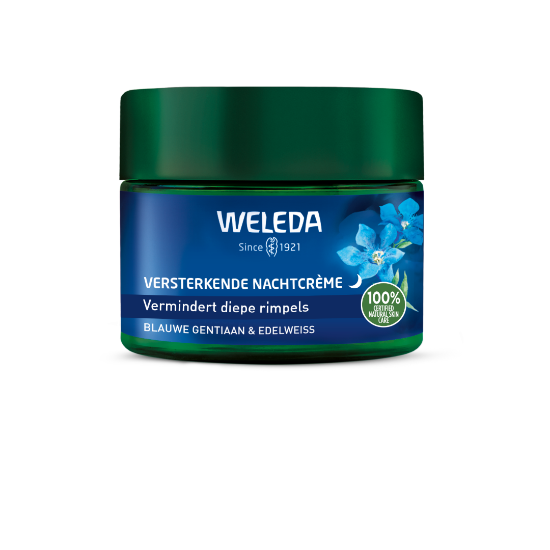 WELEDA Blauwe gentiaan&edelweiss versterkende nachtcreme (40 ml)
