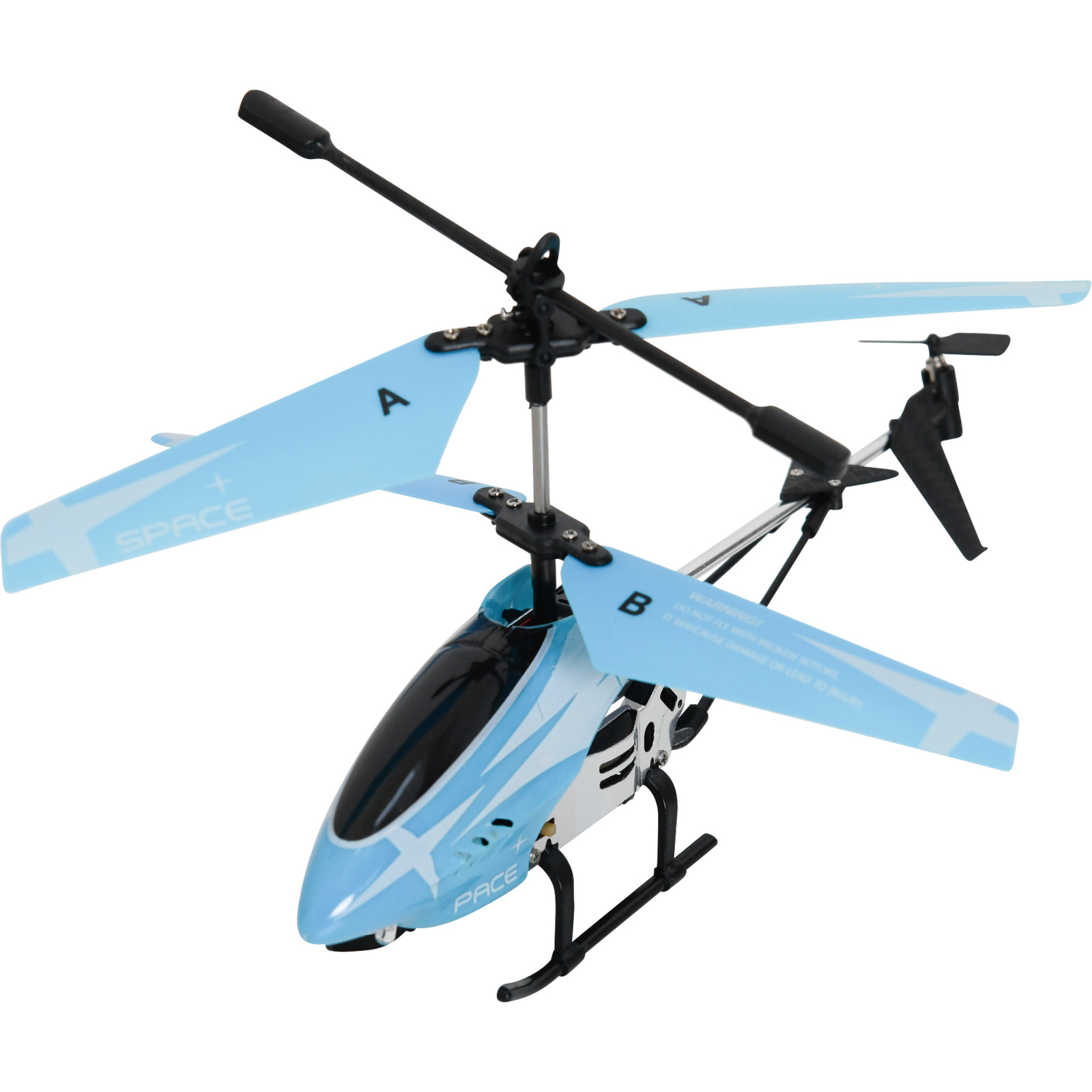 RC Helikopter Space 26cm blau
