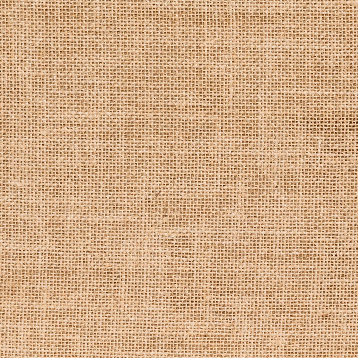 POUF PLIANT EFFET TOILE DE JUTE 31X31CM
